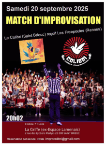 Match à La Griffe à Saint-Brieuc. Le Colibri rencontre les freepoules de Rennes