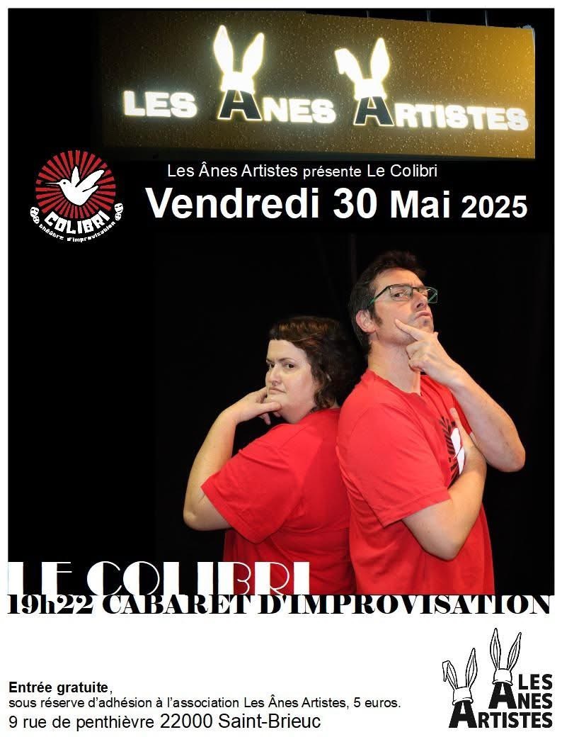 30 Mai 2025 – Cabaret chez “Les Ânes Artistes”