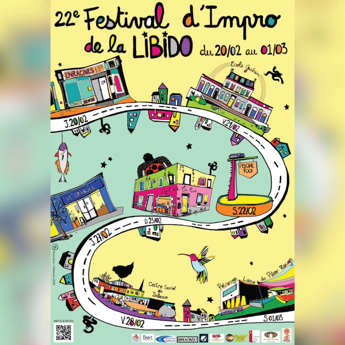1er Mars 2025 – week-end de clôture du festival d’impro de la Libido
