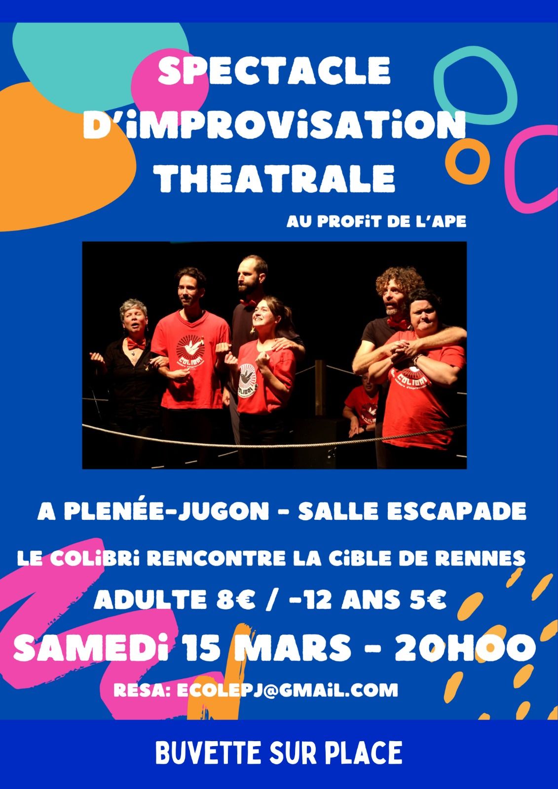 15 mars 2025 – match avec La Cible