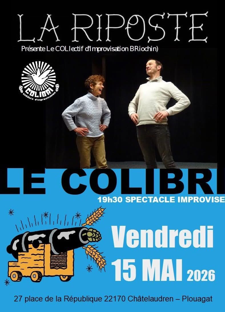 Cabaret le 15 mai 2026 – Bar “La Riposte”